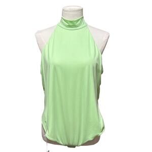 Lululemon Mock Neck Bodysuit Sleeveless Thong Cut Size 1X, Never Worn